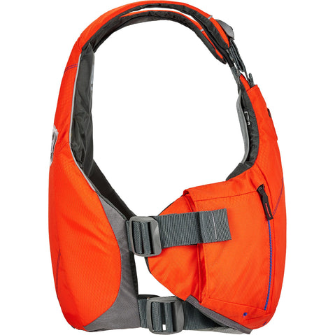Astral YTV 2.0 Lifejacket (PFD) in Fire Orange side