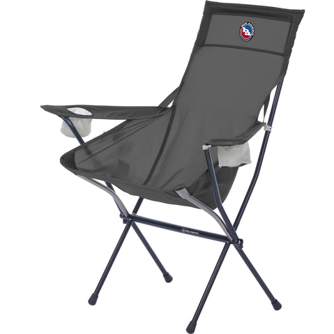Big Agnes Big Six Camp Armchair in Asphalt angle