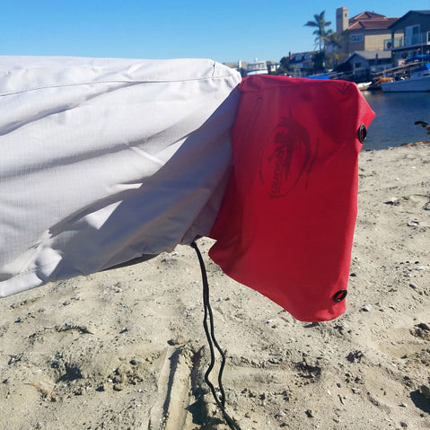 Danuu Deluxe Canoe Storage Cover lifestyle top