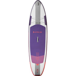 Level 6 Ten Six Ultralight Inflatable SUP Board Package in Byzantine front