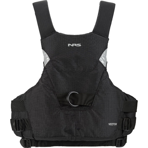 NRS Vector Rescue Lifejacket (PFD) in Black back