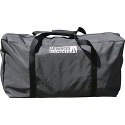 Advanced Elements AdvancedFrame Inflatable Kayak in Red/Grey duffel bag