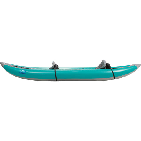 AIRE Lynx II Tandem Inflatable Kayak in Teal side