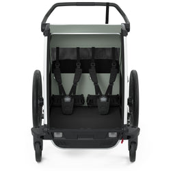 Thule Chariot Lite 2 Multisport Trailer in Agave back