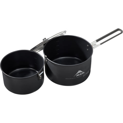 MSR Ceramic 2-Pot Set open
