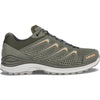Lowa Men's Maddox Hiking Shoes in Olive/Mango side view
