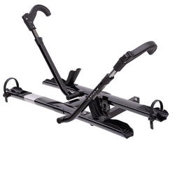 Kuat Sherpa 2.0 2 Bike Hitch Rack Black Metallic angle view arms up