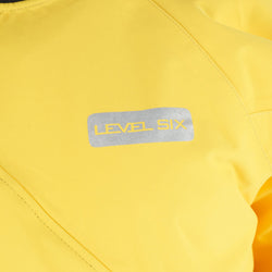 Level Six Rescue Pro Ice Dry Suit in Yellow logo
