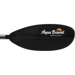 Aqua-Bound Manta Ray Carbon Posi-Lok 2-Piece Kayak Paddle right blade