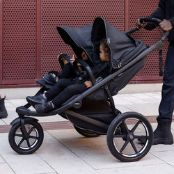 Thule Urban Glide 3 Double Stroller in Black lifestyle
