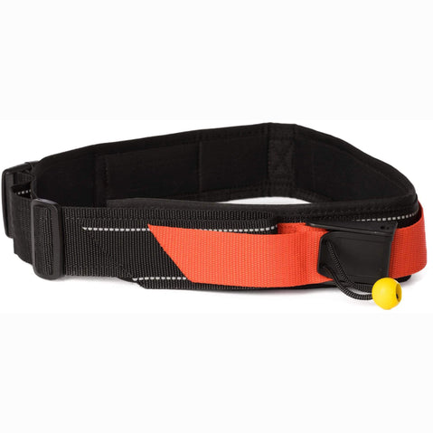 Level Six Quick Release Throw Bag Belt in Black side