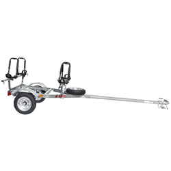 Malone MicroSport 2-Boat FoldAway-J Kayak Trailer Package angle view