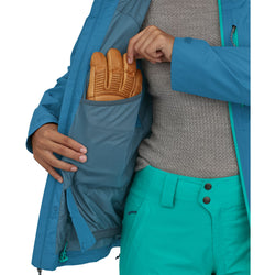 Patagonia Women's Powder Town Jacket model internal pocket