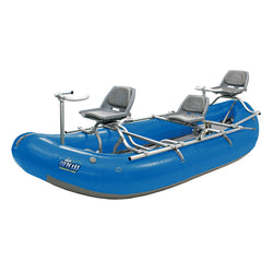 Outcast PAC 1300 Self-Bailing Raft Blue No Oars