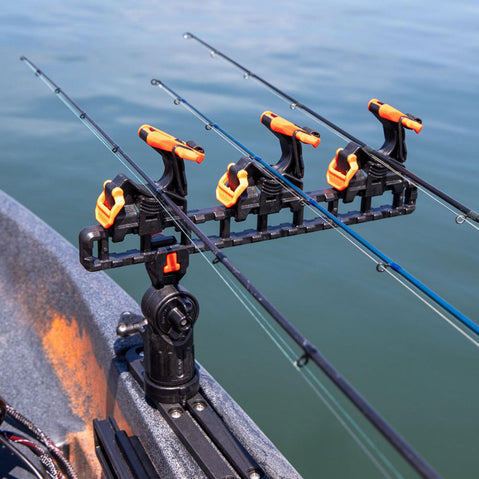 YakAttack SideStage Pro Rod Holder Rack lifestyle