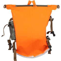 Watershed Aleutian Deck Bag in Safety Orange back