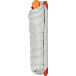 Big Agnes Lost Ranger 3N1 0 Degree Down Sleeping Bag in Mercury/Tangelo side view