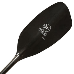 Werner Player Carbon Bent Shaft Whitewater Kayak Paddle blade