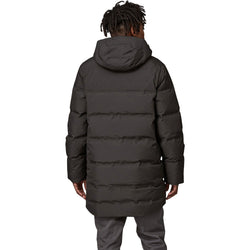 Patagonia Men's Jackson Glacier Parka in Black model back