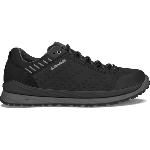 Lowa Men's Malta GTX Lo Hiking Shoes in Black side