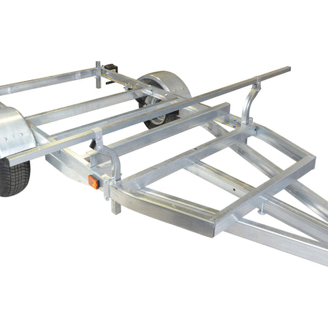 Malone MegaSport 2-Boat SaddleUp Pro Trailer Package frame