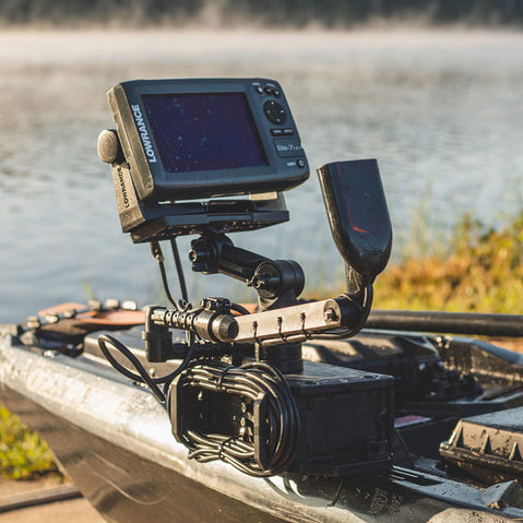 YakAttack SwitchBlade Transducer Deployment Arm lifestyle