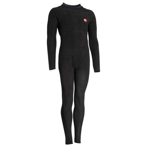 Immersion Research Men's Thick Skin Union Suit in Black front