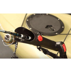 Hobie Adjustable Rod Holder installed on a kayak