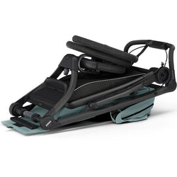 Thule Urban Glide 3 Single Stroller in Black folded