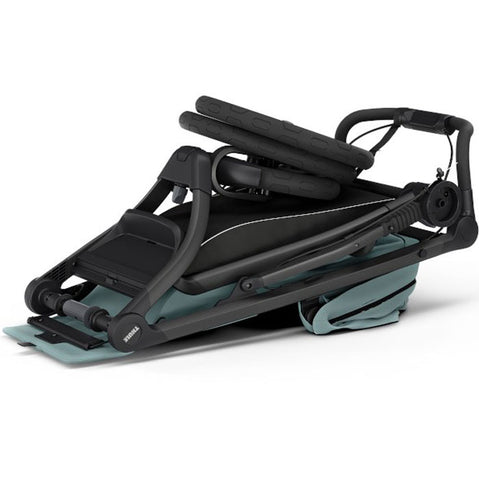 Thule Urban Glide 3 Single Stroller in Black folded