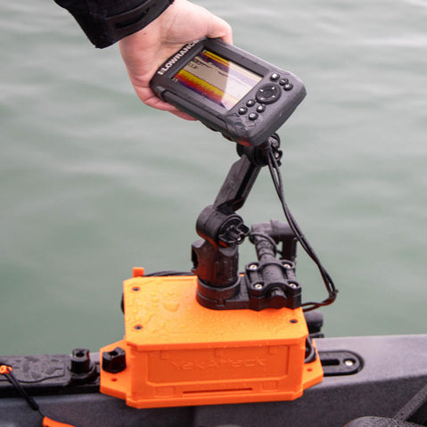 YakAttack Lowrance Hook2 Fish Finder Mount with stand