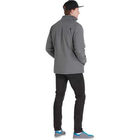 NRS Men's Sawtooth Jacket in Dark Shadow model side