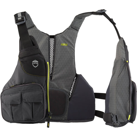 NRS Raku Fishing Lifejacket (PFD) in Charcoal open