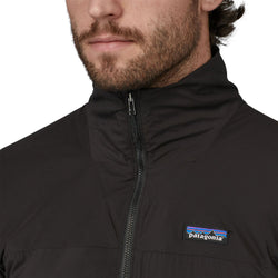 Patagonia Men's Nano-Air Light Hybrid Jacket model handwarmer pocket