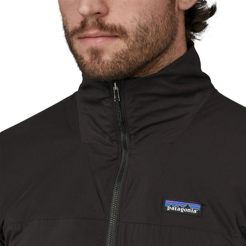Patagonia Men's Nano-Air Light Hybrid Jacket model handwarmer pocket