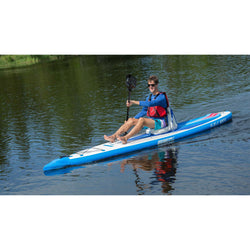 Sea Eagle NeedleNose 14 Inflatable Stand-Up Paddle Board (SUP) Start Up Package lifestyle