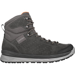 Lowa Men's Malta GTX Mid Hiking Boots in Anthracite right side