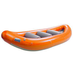 AIRE Super Puma Self-Bailing Raft in Orange angle