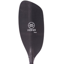 Werner Sherpa Carbon Bent Shaft Whitewater Kayak Paddle blade