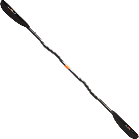 Aqua-Bound Tango Carbon Bent Shaft 2-Piece Kayak Paddle side angle