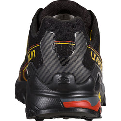 La Sportiva Men's Ultra Raptor II Hiking Boots in Black/Yellow back