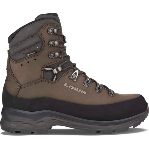 Lowa Men's Tibet EVO GTX Trekking Boots in Sepia/Slate side view