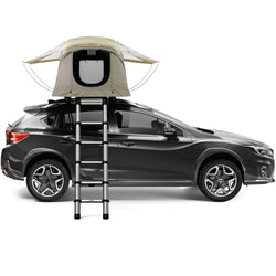 Thule Approach Roof Top Tent in Pelican Gray door open