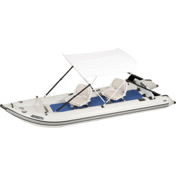 Sea Eagle PaddleSki 437ps Inflatable Kayak Solo Start Up Package canopy attachment system