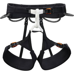 Petzl Aquila Rock Climbing Harness in Black front