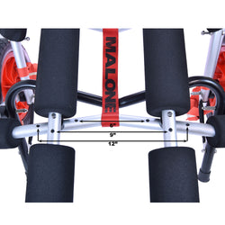 Malone WideTrak ATB Large Kayak/Canoe Cart with Bunks detail