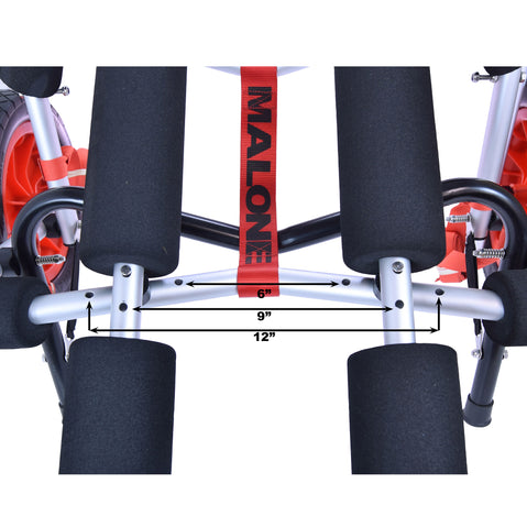Malone WideTrak ATB Large Kayak/Canoe Cart with Bunks detail