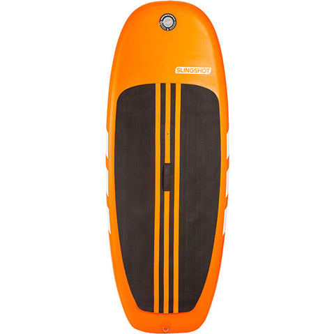 Slingshot Tracker 7' Inflatable SUP Board w/ SUPWinder in Orange front