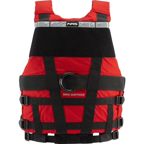 NRS Rapid Responder Lifejacket (PFD) in Red back