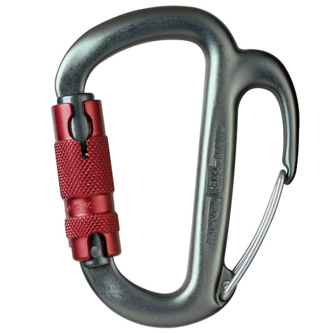 Petzl Freino Twist Lock Carabiner with Friction Spur close